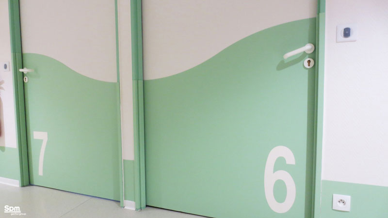 Protection demie-porte décorative - Panneaux et plaques - SPM